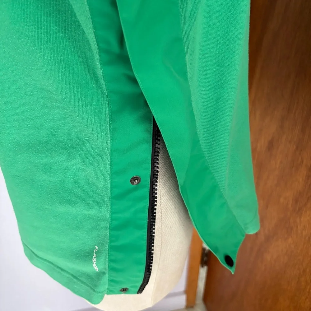 THE NORTH FACE x SACAI sz XS Green Short Sleeve Tshirt Size Zippers - Picture 7 of 11